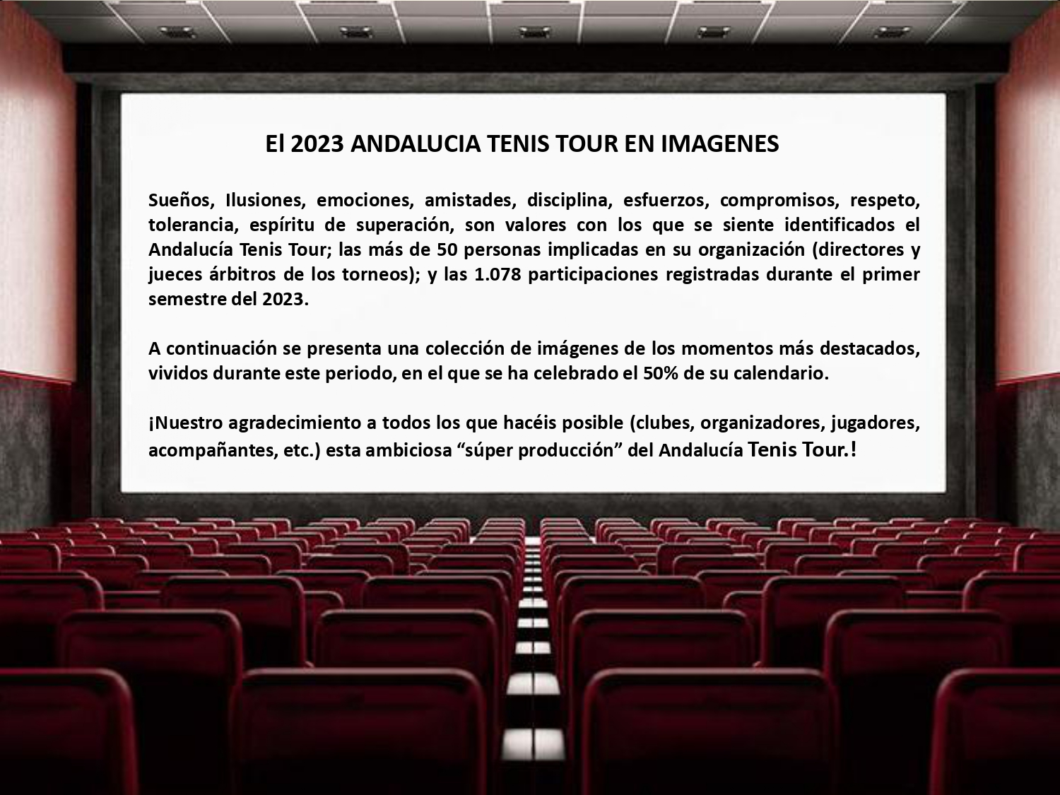 2023 ANDALUCIA TENIS TOUR. Dossier