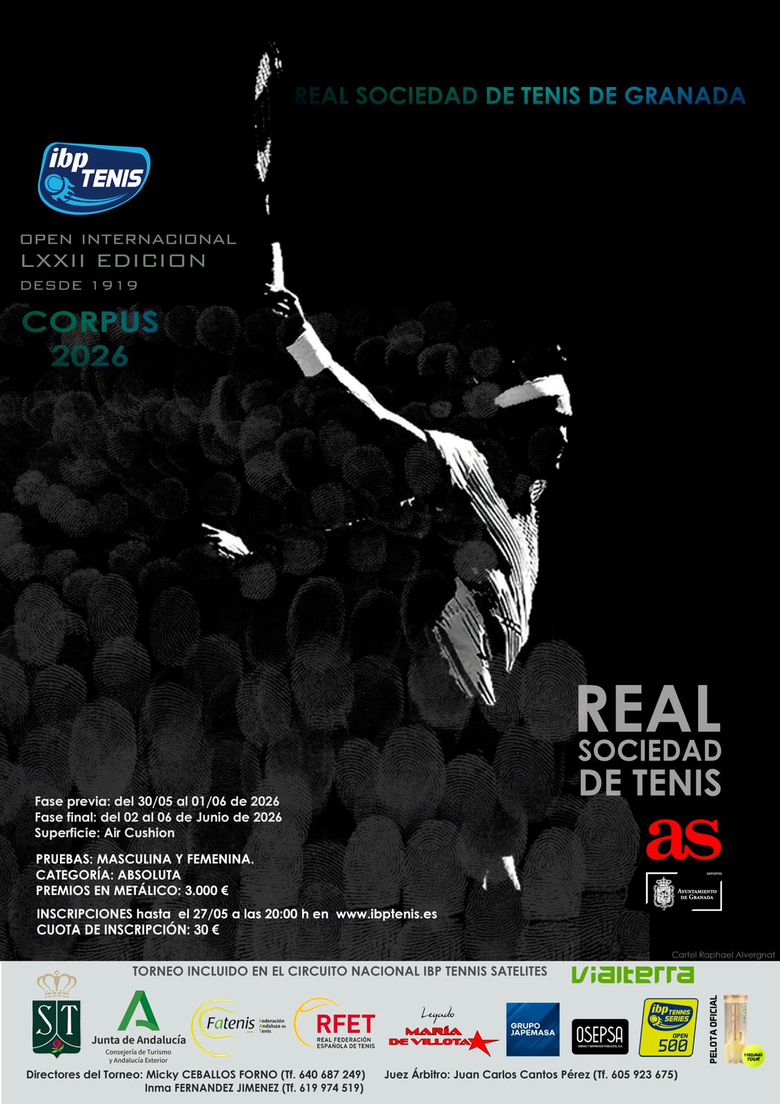 2026 ATT – N1CT10: «LXXII OPEN INT. CORPUS»…… (En juego)
